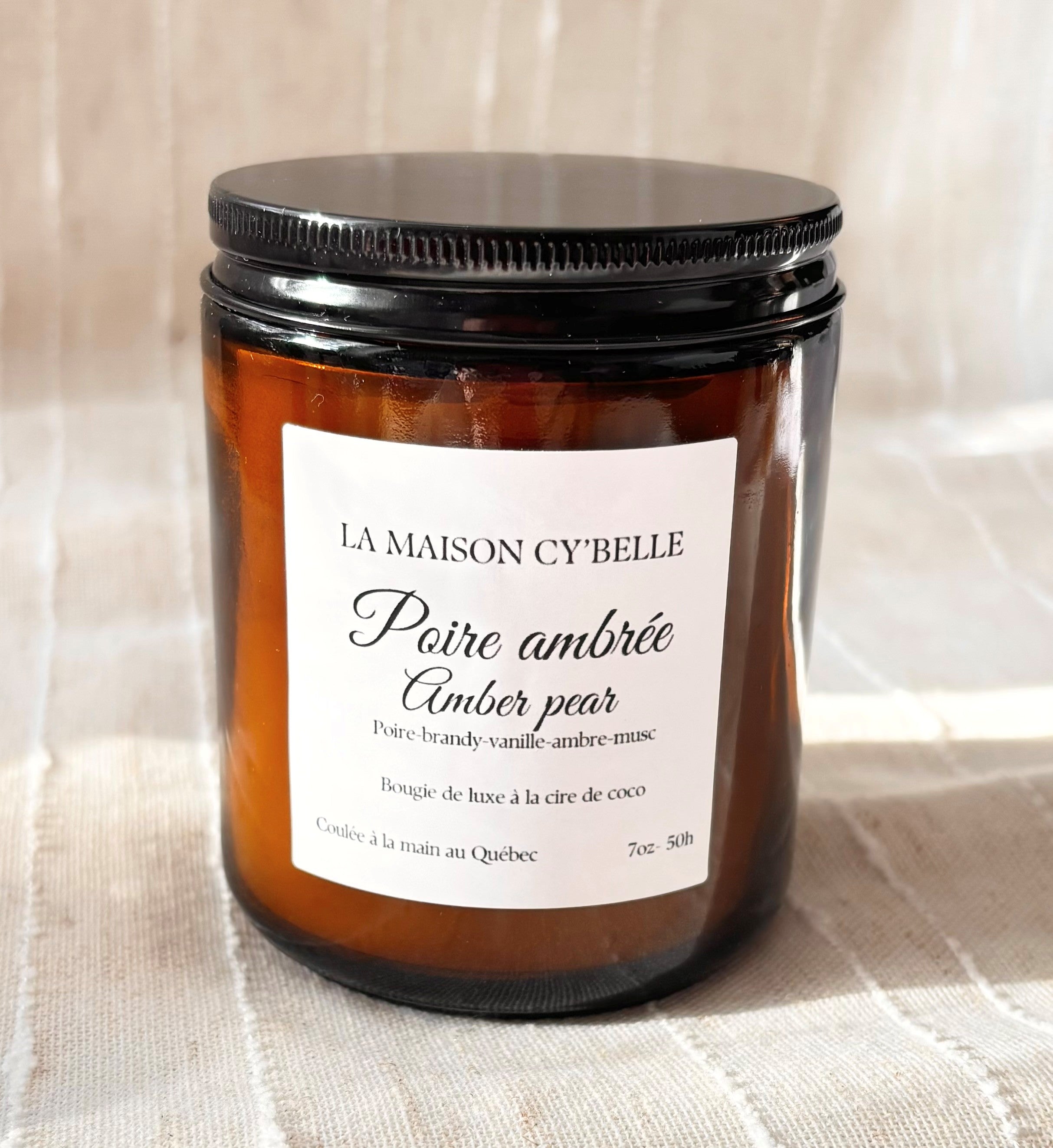 BOUGIE LA POIRE AMBRÉE